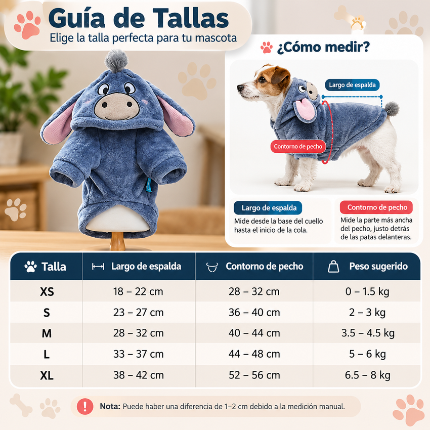 Disfraz de Animalitos para Perros y Gatos | Colección Peludita - vista 2